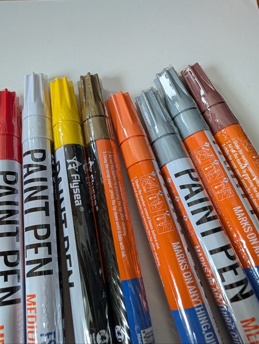 Paint Pen Set - Assorted Colors (New, Sealed)